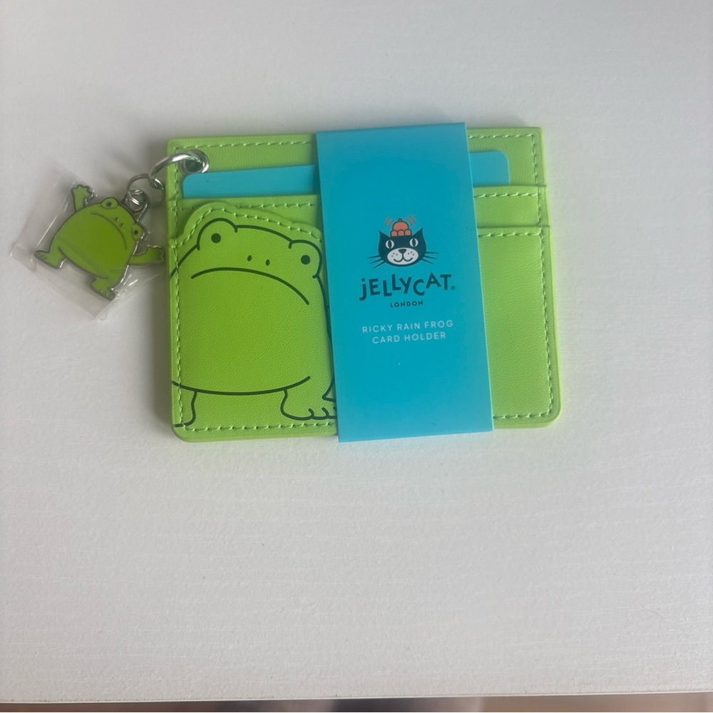 Jellycat Card holder, BNWT. Purrks. Authentic. Same day ship.